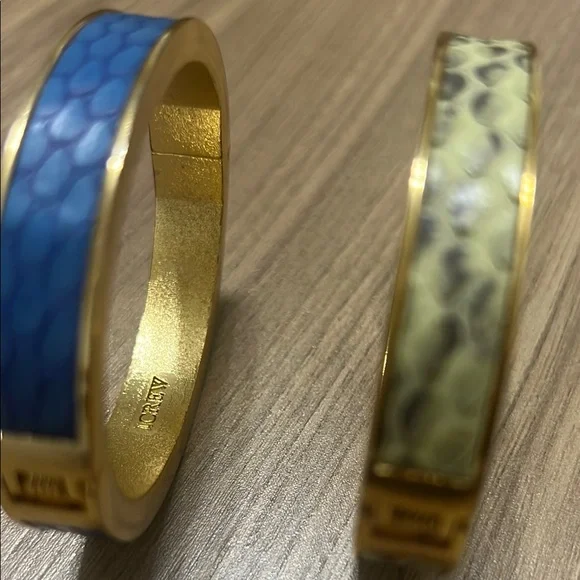 J. Crew Gold and Blue Bracelet Set - Picture 3 of 3